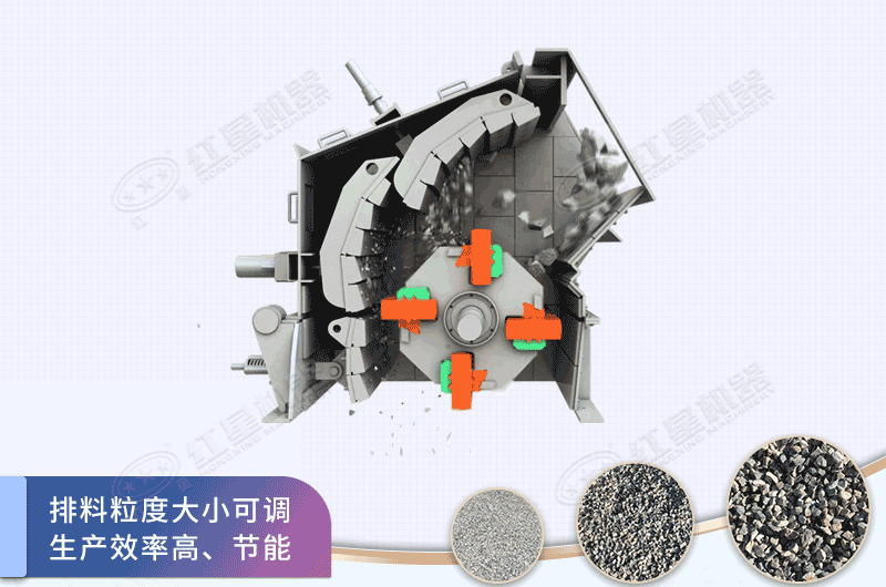 反擊式破碎機破碎原理與結構剖析